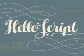 Hello Script Trial Font