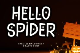 Hello Spider Font