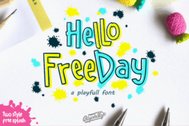 Hellofreeday Font Family