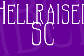 Hellraiser SC Font