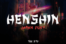 Henshin Font