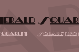 Herald Square Font Family