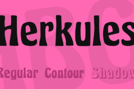 Herkules Font Family
