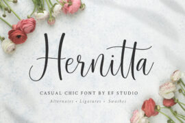 Hernitta – Personal Use Font