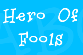 Hero Of Fools Font