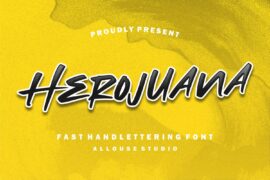 Herojuana Demo Version Font
