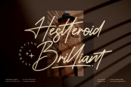 Hestteroid Brilliant Font Family