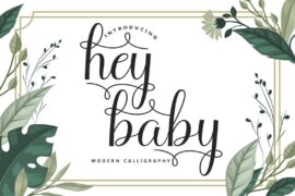 hey baby Font