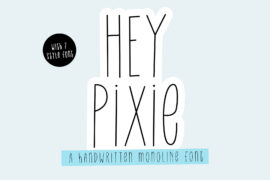HeyPixie Font
