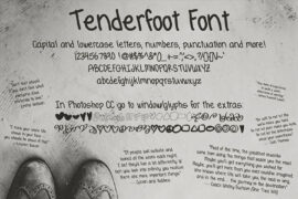 HGTenderfoot Font