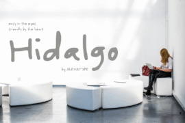 Hidalgo demo Font