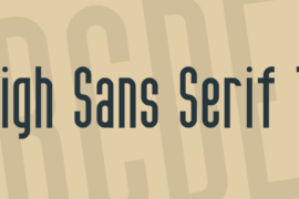 High Sans Serif 7 Font