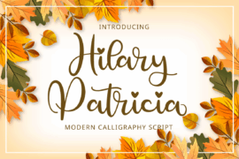 Hilary Patricia Demo Font