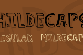 hildeCAPS Font Family