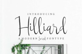 Hilliard Demo Font Family