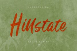 Hillstate Demo Font