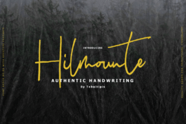 Hilmounte Signature Font
