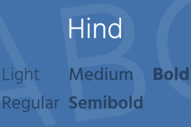 Hind Font Family