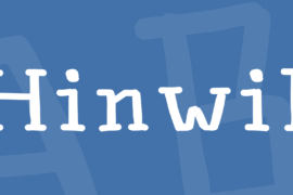 Hinwil Font