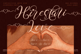 Hirestari Love Font Family