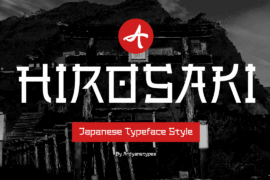 Hirosaki Font