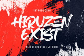 Hiruzen Exist Font