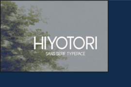 Hiyotori Font Family