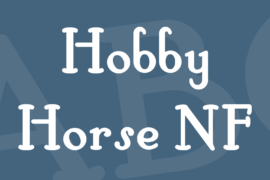 Hobby Horse NF Font