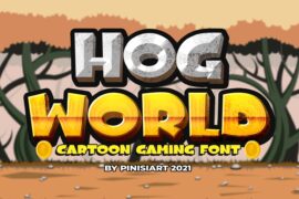 Hog-World Font