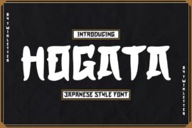 HOGATA Font