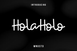 Hola Holo Font