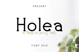 Holea DEMO Font Family