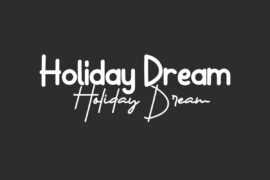 Holiday Dream Demo Font Family