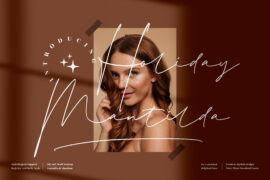 Holiday Mantilda Font Family