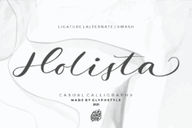 Holista Demo Font