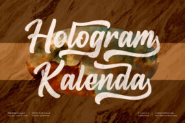 Hologram Kalenda Font Family