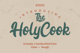 Holy Cook Demo Font
