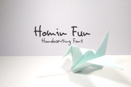 Homin Fun Demo Font
