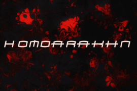 Homoarakhn Font