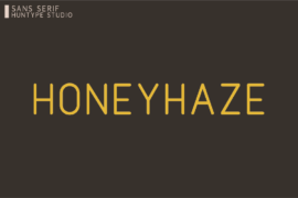 Honeyhaze Font