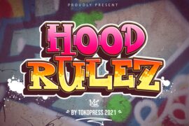 Hood Rulez Font