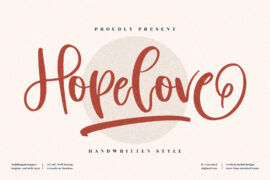 Hopelove Font Family