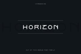 Horizon Font