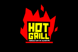 HOT GRILL demo Font