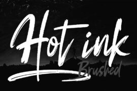 Hot Ink FreeFont Font
