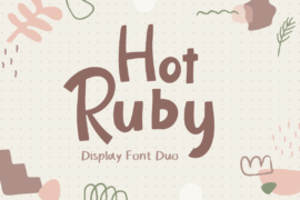 Hot Ruby Font Family