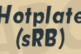 Hotplate (sRB) Font