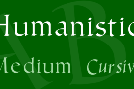 Humanistic Font Family