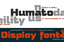 Humato Font Family