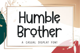 Humble Brother – Personal Use Font